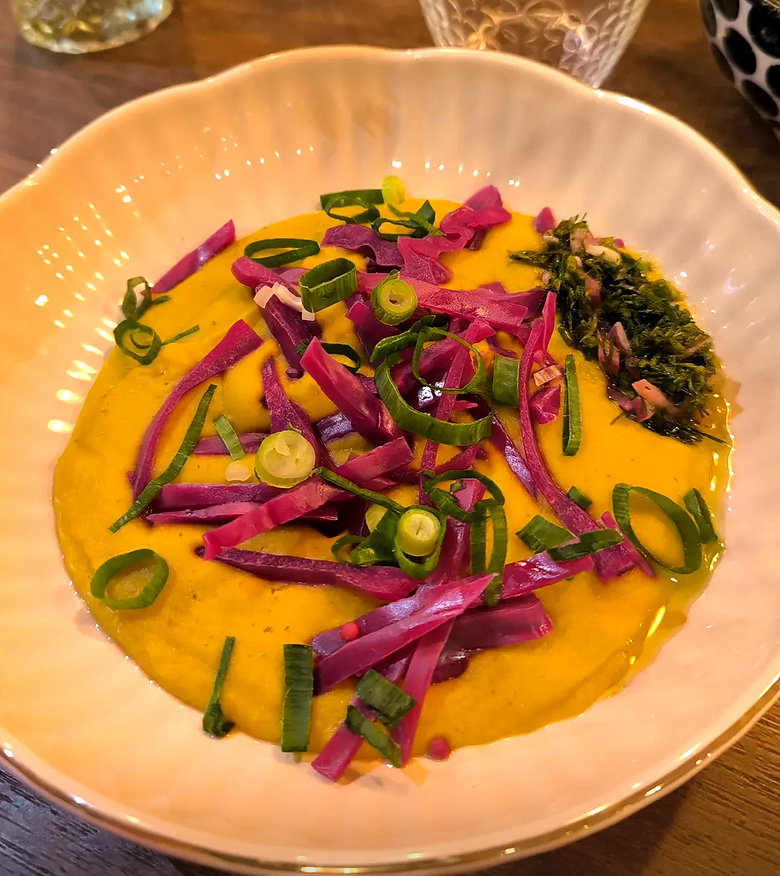 Cuisine végétale et colorée de Paul