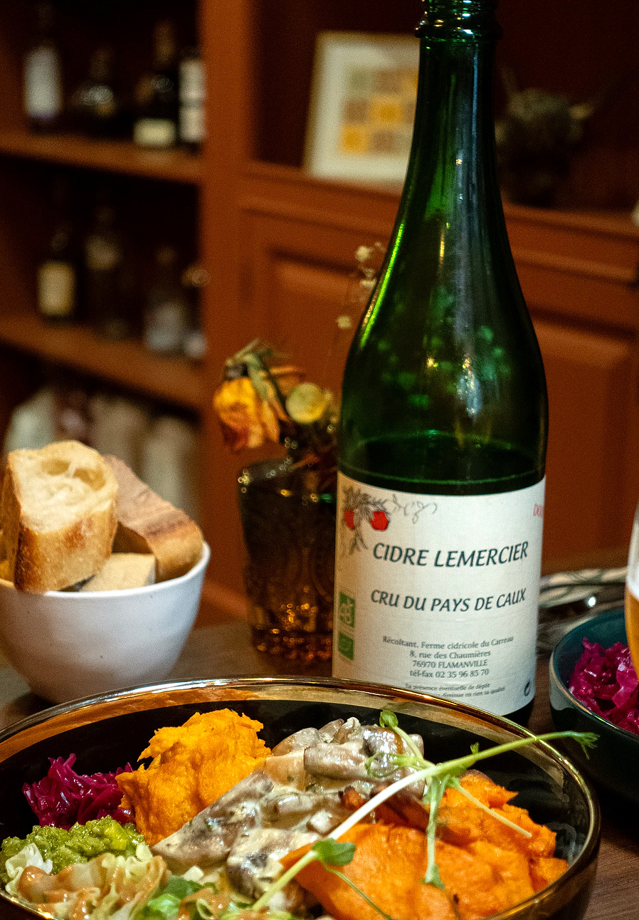 Plat préparé avec des produits normands